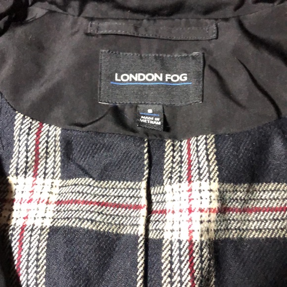 London Fog Womens long coat Small black hooded - Picture 4 of 7